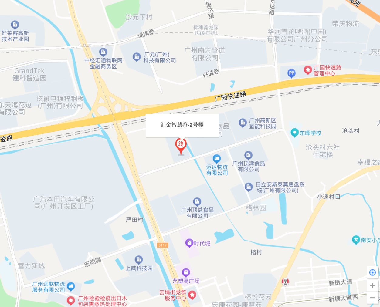 广东启亚检测设备股份有限公司位置地图